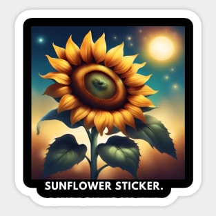 Sunflower lover Sticker